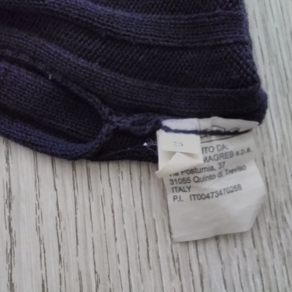 Italian knitted top, S, cotton - Picture 5 of 5